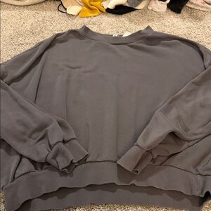 Divided Dark Gray Sweatshirt